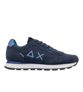 SUN68 uomo Z46106/07 TOM SUEDE NAVY BLUE