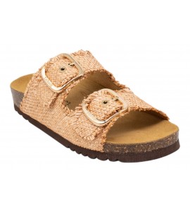 SCHOLL F306071048 NOELLE RAFIA ROSA