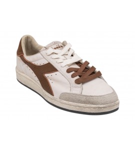 DIADORA HERITAGE uomo PRESTIGE USED 182230 01 C2312 WHITE/BROWN