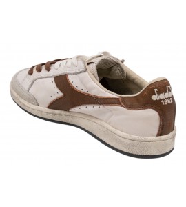 DIADORA HERITAGE uomo PRESTIGE USED 182230 01 C2312 WHITE/BROWN