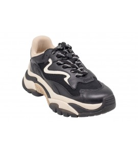 ASH ADDICT FW26-S-126379-003 BLACK/PRISTINE