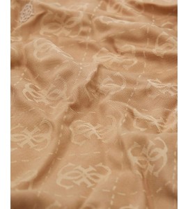 GUESS sciarpa  jacquard AW5529VIS03 BEIGE