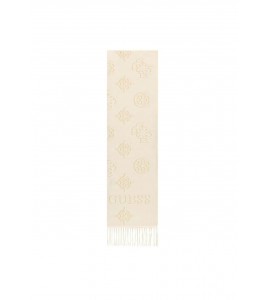 GUESS SCIARPA 4g logo peony AW5654POL03 BNN
