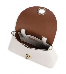 COCCINELLE E1TOA180201685 NIKLA PEARL/COGNAC
