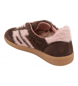 BACK 70 sneaker 108051-000007 MOHAIR COFFEE/PINK