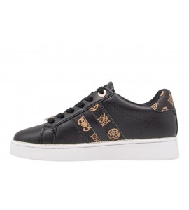 GUESS sneaker FLTBRLELE12 BARLIE black/brown