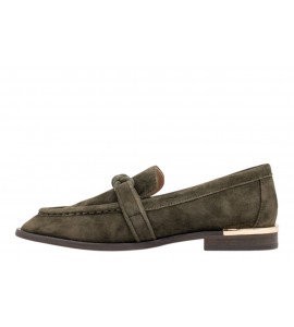 ALMA EN PENA mocassino I260123C SUEDE KHAKI