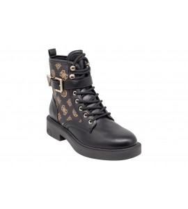 GUESS ANFIBIO FLFFEIELE10 FELLINI BLACK BROWN