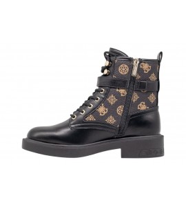 GUESS ANFIBIO FLFFEIELE10 FELLINI BLACK BROWN