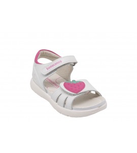 BIOMECANICS bambina sandali 262204-A050 BLANCO