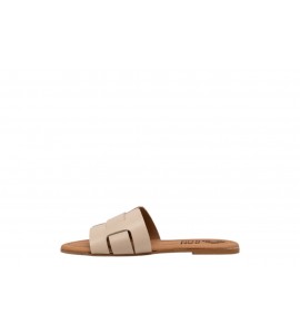 BON BON CIABATTINA BAMBINA 1011 PELLE BEIGE