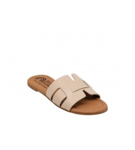 BON BON CIABATTINA BAMBINA 1011 PELLE BEIGE
