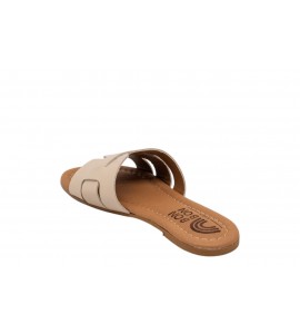 BON BON CIABATTINA BAMBINA 1011 PELLE BEIGE