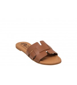 BON BON CIABATTINA BAMBINA 1011 PELLE CUOIO