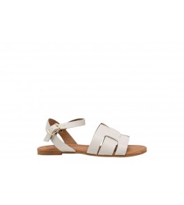 BON BON sandali 1011-C PELLE OFF WHITE