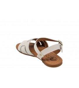 BON BON sandali 1011-C PELLE OFF WHITE