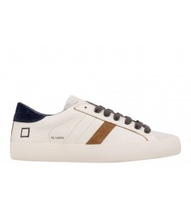 DATE uomo M451-HL-VN-WL HILL LOW VINTAGE WHITE-BLUE