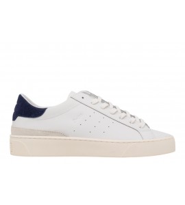 DATE UOMO M451-SO-CA-WL SONICA CALF WHITE-BLUE