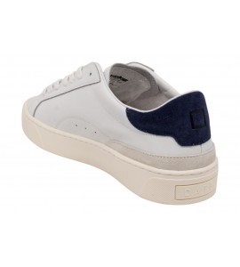 DATE UOMO M451-SO-CA-WL SONICA CALF WHITE-BLUE