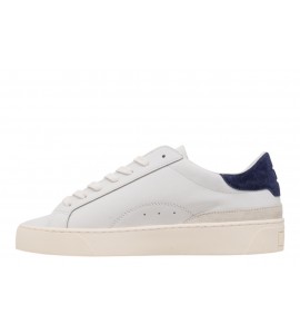DATE UOMO M451-SO-CA-WL SONICA CALF WHITE-BLUE