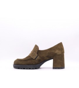 MELLUSO Mocassino donna con tacco