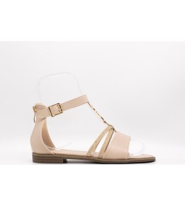 PATRIZIA PEPE Sandalo econappa beige