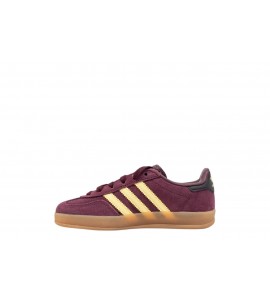 ADIDAS bambino KI7358 GAZZELLE INDOOR C MARRON/ALMYEL