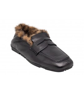 ASH mocassino FW26-M-151935-002 BARKLEY FUT BLACK/SADDLE