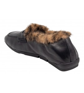 ASH mocassino FW26-M-151935-002 BARKLEY FUT BLACK/SADDLE