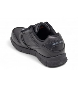 SKECHERS UOMO Work Relaxed Fit: Nampa SR 77156EC/BLK