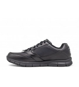 SKECHERS UOMO Work Relaxed Fit: Nampa SR 77156EC/BLK