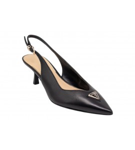 GUESS SLINGBACK FLT2CKLEA05 YANNICKE2 BLACK