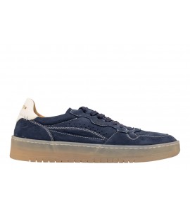 LEMARGO sneaker HB01c nabuk blu/burro