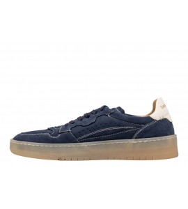 LEMARGO sneaker HB01c nabuk blu/burro
