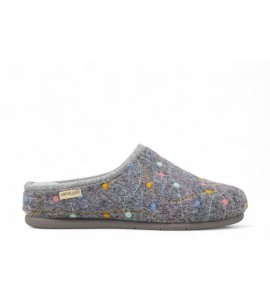 GRUNLAND Ciabatta con ricami | IRRA