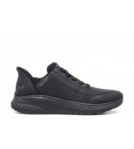 Skechers UOMO Bobs Squad Chaos-heel Prefered 118305/BBK