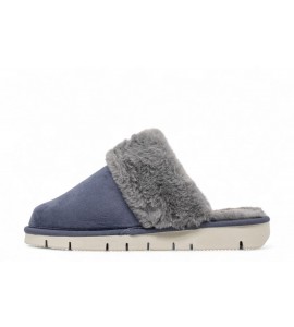 GRUNLAND Ciabatta con eco pelliccia | LOXI