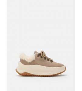 MOON BOOT SNEAKER MOON247 CITY IN SHEARLING BEIGE
