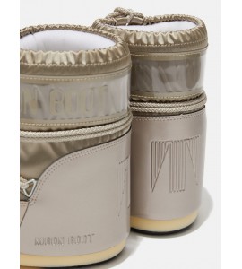 MOON BOOT STIVALE ICON GLANCE PLATINO IN RASO