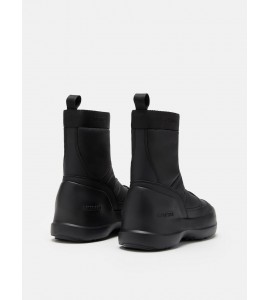 MOON BOOT UOMO STIVALE LUNA NERO CON ZIP