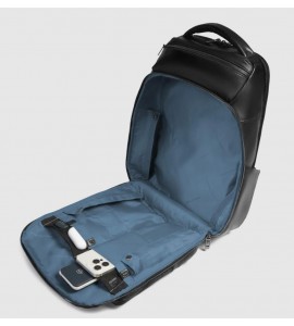 PIQUADRO Zaino uomo porta pc 15,6" personalizzabile CA6797W136 NERO