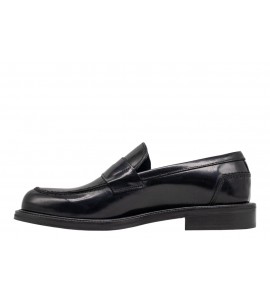 EXTON MOCASSINO 4482 ABRASIVATO NERO