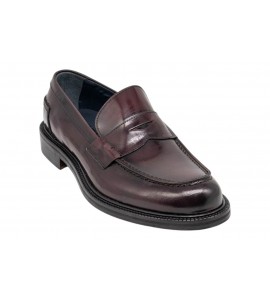 EXTON MOCASSINO 4482 ABRASIVATO BORDEAUX