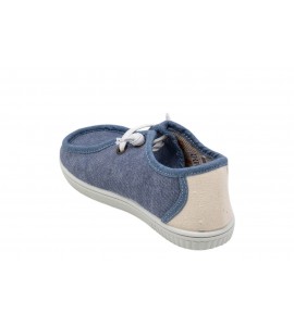 PUCHITOS bambino 7801-20 RECYWASH CUERO Y CRUDO