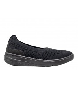FITFLOP E5Y-090-050 BALLERINA ALL BLACK