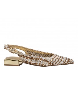 XTI donna slingback 143938 Z. TEX ORO