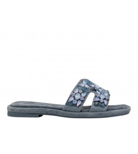 ALMA EN PENA CIABATTINA V268000 SUEDE JEANS