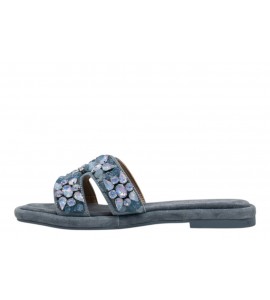 ALMA EN PENA CIABATTINA V268000 SUEDE JEANS