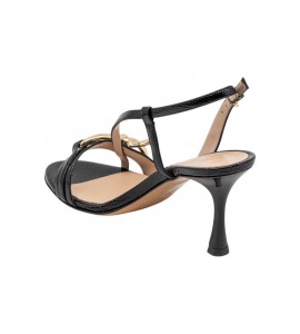 ALBANO SANDALO 5552 SNAKE nero