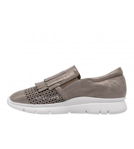 TOMASI SLIP ON SUAMI FORATO CHANEL TORTORA